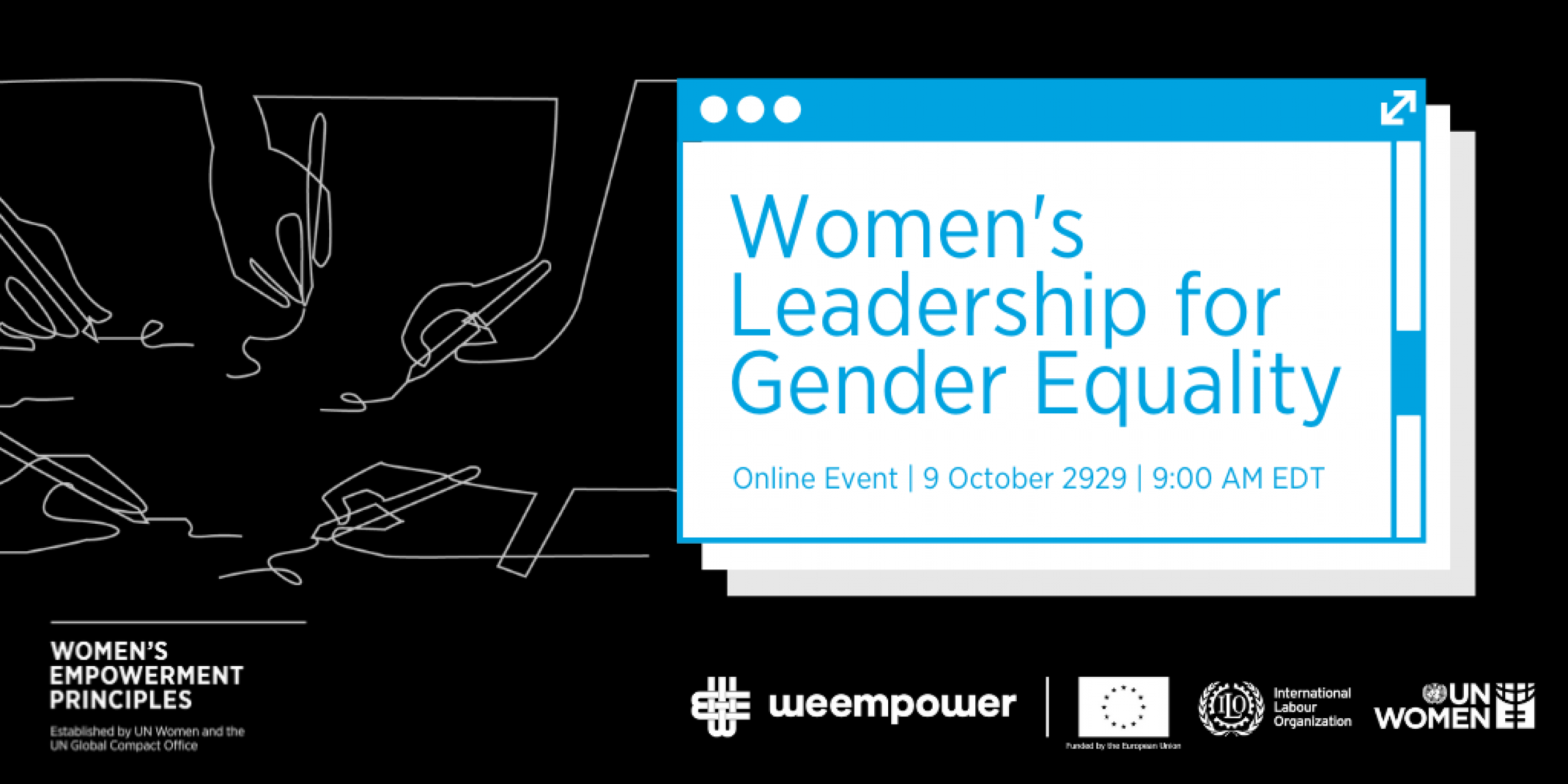 WE EMPOWER G7 Event 9 October 2020